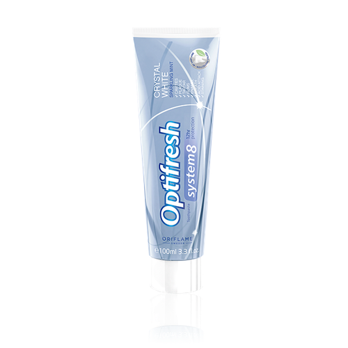 Optifresh System 8 Crystal White Toothpaste