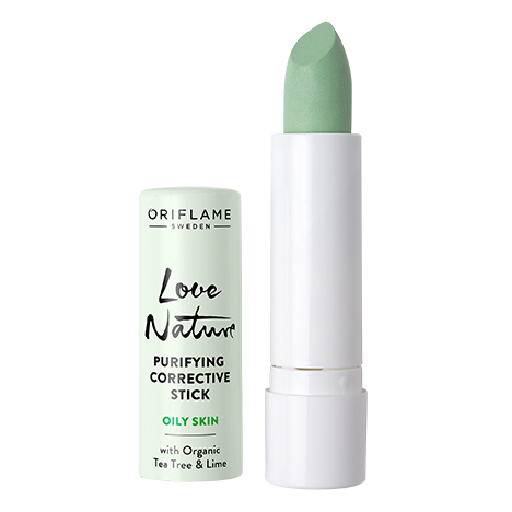 Love Nature Purifying Corrective Stick with Organic Tea Tree & Lime