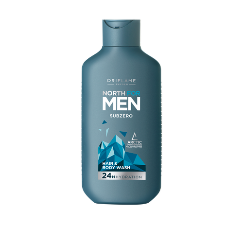 North for Men Subzero Hair & Body Wash