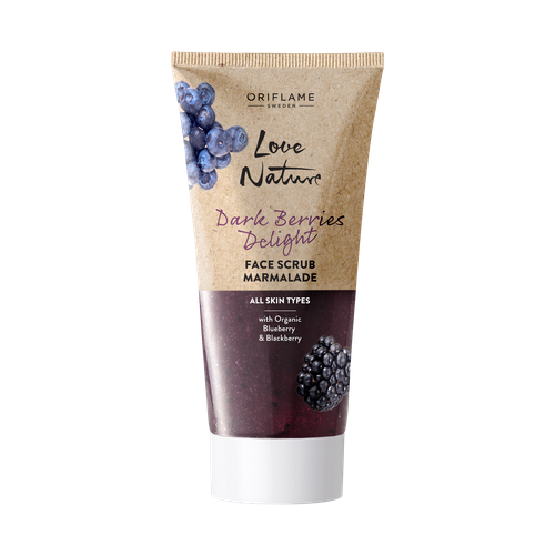 Love Nature Dark Berries Delight Face Scrub Marmalade