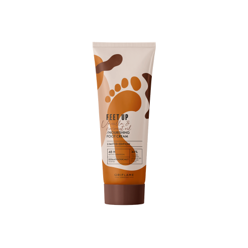Feet Up Vanilla & Coconut Oil /Nourishing Foot Cream